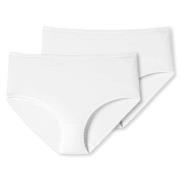 Schiesser Trosor 2P 95-5 Organic Cotton Midi Briefs Vit bomull X-Large...
