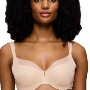 Triumph BH BMU Illusion Curve Minimizer Bra Beige G 75 Dam