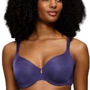 Triumph BH BMU Illusion Curve Minimizer Bra Mörklila E 75 Dam