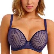 Freya BH Tailored Uw Moulded Plunge T-Shirt Bra Blå G 70 Dam
