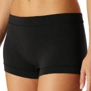 Schiesser Trosor Unique Cotton Boyshort Svart bomull 3XL Dam