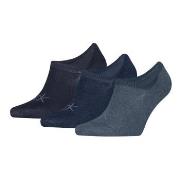 Calvin Klein Strumpor 3P Footie Men Socks High Cut Marin/Blå Strl 43/4...