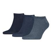 Calvin Klein Strumpor 3P Sneaker Socks For Men Marin/Blå Strl 43/46 He...