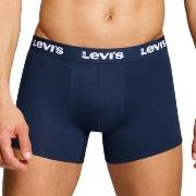 Levis Kalsonger 2P Repeat Logo Boxer Brief Marin bomull Large Herr