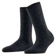 Falke Strumpor Women Brick Wall Boot Socks Svart Strl 39/42 Dam