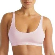 adidas BH Sport Active Essentials 3 Stripes Bralette Ljusrosa bomull X...