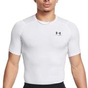 Under Armour HeatGear SS Compression Shirt Vit X-Large Herr