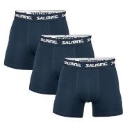 Salming Kalsonger 3P Cotton Boxers With Logo Marin bomull XX-Large Her...