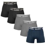 Salming Kalsonger 5P Soft Cotton Boxers With Logo Flerfärgad bomull La...