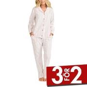 Damella Cotton Flannel Pyjamas Flerfärgad bomull XX-Large Dam
