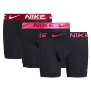 Nike Kalsonger 3P Everyday Essentials Micro Boxer Brief Svart/Rosa pol...