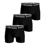 Björn Borg Kalsonger 3P Bamboo Cotton Blend Boxers Svart XX-Large Herr