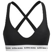 Björn Borg BH Logo Bralette Svart bomull X-Small Dam