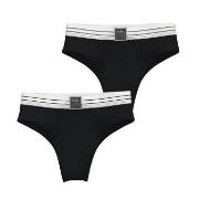 Björn Borg Trosor 2P Original Original High Waist Briefs Svart bomull ...