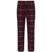 Jockey Pants Flannel Marin/Röd  bomull X-Large Herr