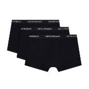 Armani Stretch Jersey Boxer Briefs Kalsonger 3P Svart bomull Medium He...