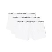 Armani Stretch Jersey Boxer Briefs Kalsonger 3P Vit bomull Medium Herr