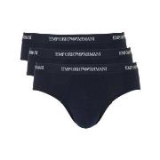 Armani Stretch Jersey Briefs Kalsonger 3P Marin bomull XX-Large Herr