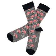 Topeco Strumpor 2P Men Cotton Birdie Sock Blå/Rosa Strl 41/45 Herr
