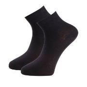Trofe Cotton Quarter Socks Strumpor 4P Svart Strl 39/42 Dam