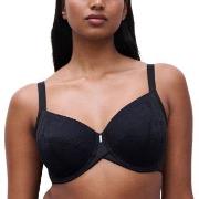 Chantelle BH EasyFeel Very Covering Underwired Bra Svart nylon F 85 Da...