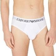 Armani Logo Brief Kalsonger Svart bomull Large Herr