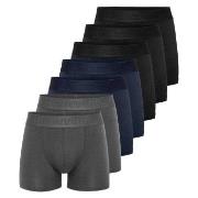 Resteröds Kalsonger 7P Gunnar Cotton Flerfärgad ekologisk bomull Large...