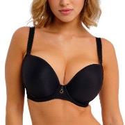 Freya BH Fascinate UW Moulded Plunge T-Shirt Bra Svart E 80 Dam