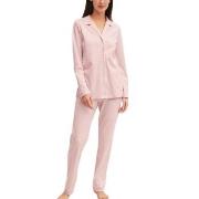 Calida Night Lovers Pyjama With Collar Rosa bomull Small Dam