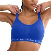 Triumph Triaction Energy Lite Padded Sports Bra EX BH Kornblå D 80 Dam
