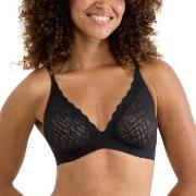 Sloggi BH ZERO Feel Bliss Push-Up Bra Svart M+ Dam
