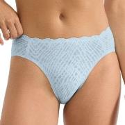 Sloggi Trosor ZERO Feel Bliss High Leg Brief Ljusblå Medium Dam