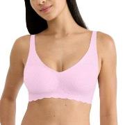 Sloggi BH ZERO Feel Bliss Soft Bra Rosa X-Large Dam
