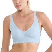 Sloggi BH ZERO Feel Bliss Soft Bra Ljusblå X-Large Dam