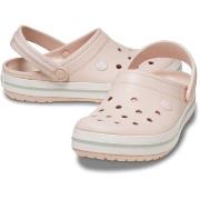 Crocs Crocband Unisex Vit/Rosa US M9/W11 (EU 42-43)
