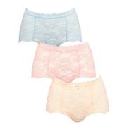 Missya Kalsonger 3P Lace Maxi Flerfärgad X-Large Dam