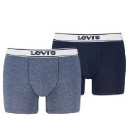 Levis Kalsonger 2P Base Vintage Boxer Marin/Blå bomull Medium Herr