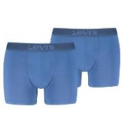 Levis Kalsonger 2P Men Twill Boxer Brief Blå bomull Large Herr