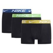 Nike Kalsonger 6P Everyday Essentials Micro Trunks Svart/Grön nylon La...