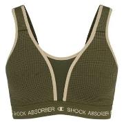 Shock Absorber BH Ultimate Run Padded Bra Grön D 75 Dam