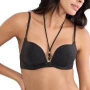 Triumph Summer Sunset WHU Sweet Heart Bikini Top Svart C 42 Dam