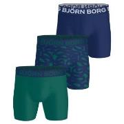 Björn Borg Kalsonger 3P Sports Microfiber Boxers Blå/Grön polyester XX...