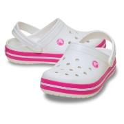 Crocs Crocband Clog Toddler Rosa/Vit US C5 (EU 20-21) Barn