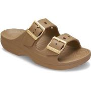 Crocs Saturday Metallic Buckle Sandal Brun ej Spec US W9 (EU 39-40) Da...