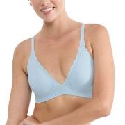 Sloggi BH ZERO Feel Bliss Push-Up Bra Ljusblå L+ Dam