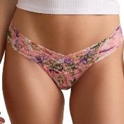 Hanky Panky Trosor 2P Printed Original Rise Thong Blommig nylon One Si...