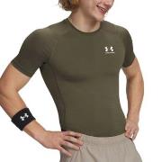 Under Armour HeatGear SS Compression Shirt Militärgrön XX-Large Herr