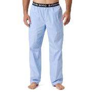 Björn Borg Core Woven Logo Pyjama Pants Ljusblå bomull Medium Herr