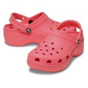 Crocs Classic Platform Clog Hallonröd US W6 (EU 36-37) Dam