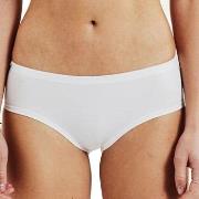 Bread and Boxers Cotton Hipsters Trosor 2P Vit ekologisk bomull X-Larg...